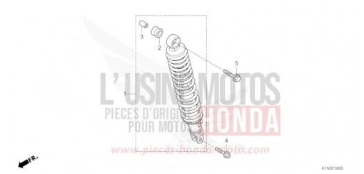 REAR CUSHION FSH125M de 2021